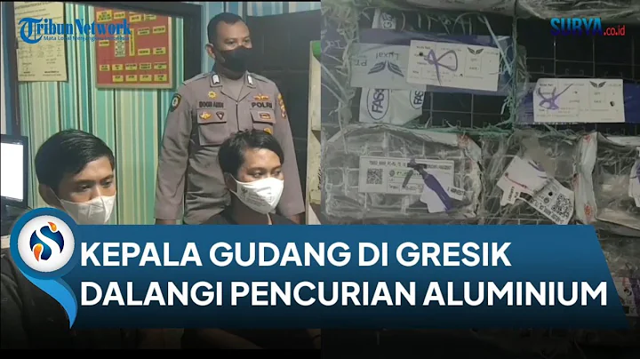 Kepala Gudang di Gresik Dalangi Pencurian Alumuniu...