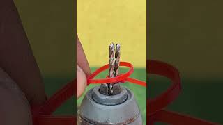 Truco para hacer un agujero de 12 mm con brocas más pequeñas #Herramientas #DIY #taller