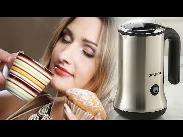 Milk Frothers, Gourmia GMF245 Cordless Electric Milk Frother