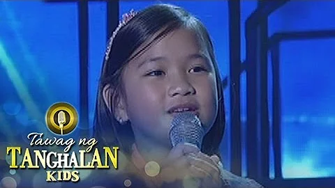 Tawag ng Tanghalan Kids: Kate Campo | Hulog Ng Lan...