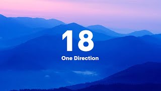 18 - One Direction (Lyrics)