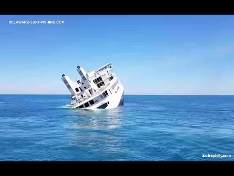 Delaware Bay ferry sunk for artificial reef