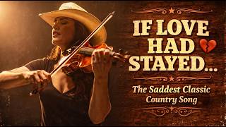 If Love Had Stayed  The Saddest Classic Country Song Youll Hear Today