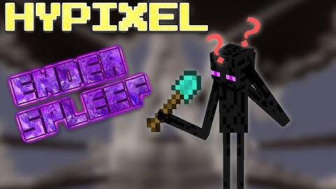 Ender Spleef on Hypixel!