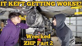 Fixing a wrecked BMW ZHP..it&#39;s taking longer than expected! Part 2