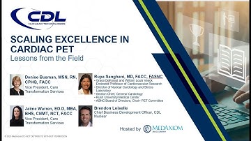 Webinar: Scaling Excellence in Cardiac PET/CT: Lessons From the Field