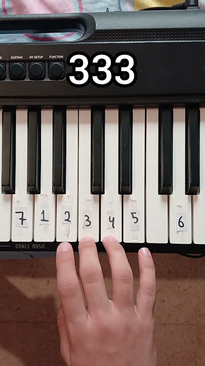 little do you know piano tutorial ❤️‍🔥 #piano #tutorial #music #pianolessons