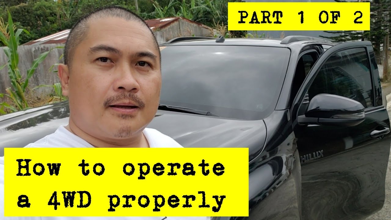 How To Operate A 4Wd 4 Wheel Drive 1 Of 2 Video - 2020 Toyota Hilux Conquest - Coachfredmods