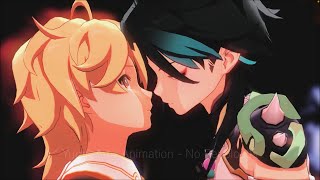 We're in public... || Xiao x Aether Genshin Impact Lantern Rite Fan Animation || XiaoAether