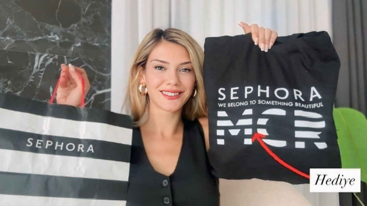 İNGİLTERE SEPHORA ALIŞVERİŞİM | 1 TORBA HEDİYE VERDİLER | NELER ALDIM? NELER HERİYE VERDİLER?