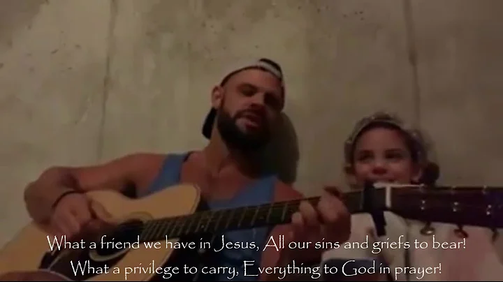 STEVEN FURTICK AND DAUGHTER ABBEY SINGING A MEDLEY...