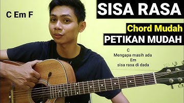 (Tutorial Gitar) MAHALINI - SISA RASA | Chord dan Petikan Mudah