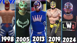 Evolution of Rey Mysterio Entrance 1998-2024 - WWE X WCW Games