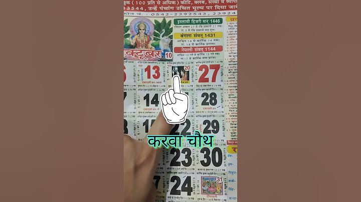 Karwa Chauth Kab Hai 2024 | करवा चौथ व्रत कब है 2024 में | Karva Chauth Kitni Tarikh Ko Hai 2024