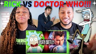 DEATH BATTLE! 'Rick Sanchez VS The Doctor (Rick and Morty VS Doctor Who)' REACTION!!!