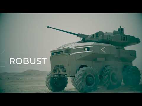 ROBUST - Israeli MOD & Elbit Medium Robotic Combat Vehicle. Credit: Israeli MOD