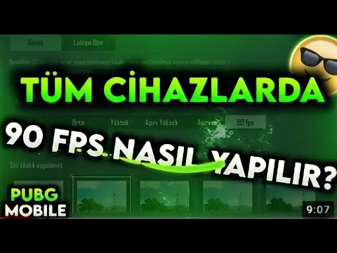 90 FPS YAPMA!! TÜM TELEFONLARDA 90 FPS NASIL YAPILIR YENI GUNCELLEME PUBG MOBİLE