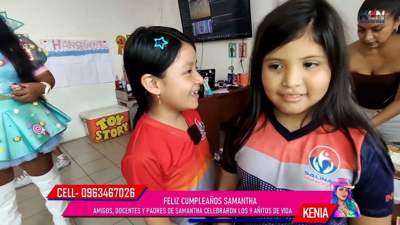 Que Viva la Cumpleañera!!!🥳Así, disfrutó de nuestra Animación infantil 