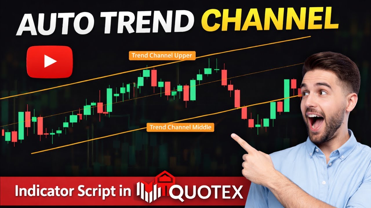 How to Auto Trend Channel Indicator Script in Quotex
