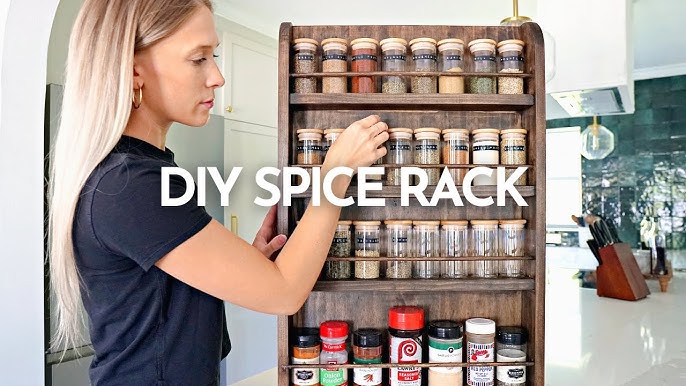 DIY Spice Jar Organization - Jaylynn Little