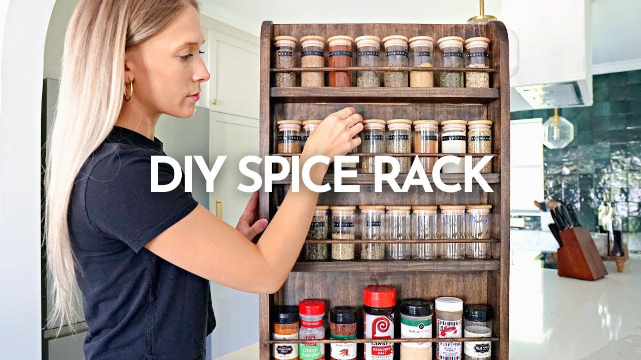 Quick and Easy DIY Spice Drawer Organizer