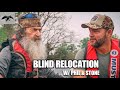 The work starts now // Phil &amp; Jay Stone spend the day relocating duck blinds for the upcoming season