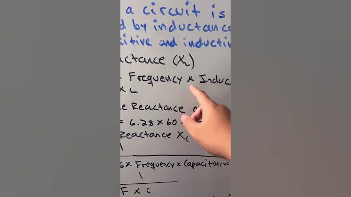 How to calculate Reactance (XL & XC) easy step by step examples
