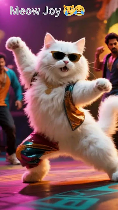 AI Fluffy Cat Teaches Breakdance with Hrithik Roshan! 😹🔥 Fastest Bollywood Dance Ever! | Meow Joy