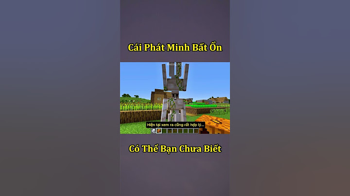 Cái Phát Minh Bất Ổn Có Thể Bạn Chưa Biết Trong Minecraft 🤣 #shorts