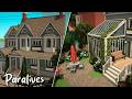 CUTE SUBURBAN HOUSE - Paralives Relaxing Speed Build