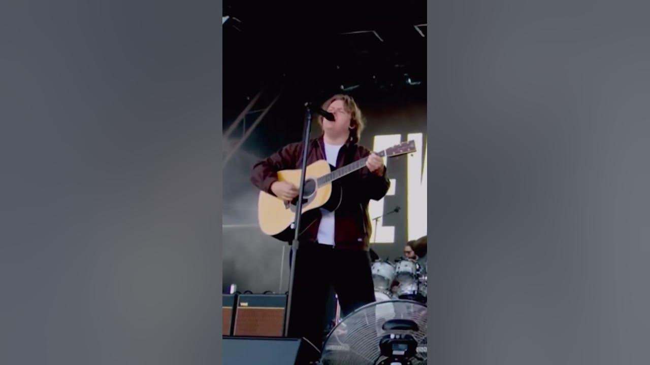 Lewis Capaldi performs " Survive" in Glastonbury 2025