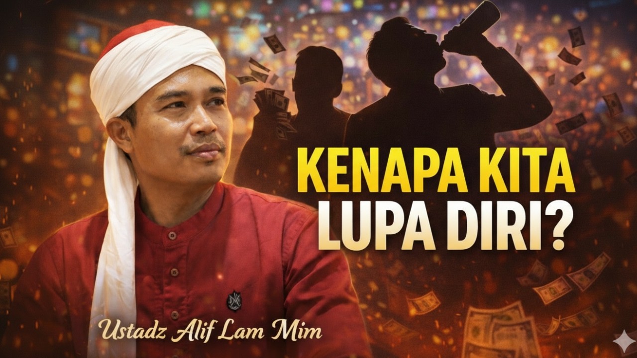 KENAPA MANUSIA LUPA DIRI? KAJIAN Q.S AL-HASYR AYAT 18-19#kajianislam