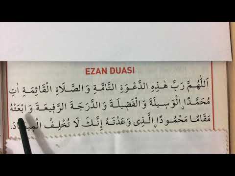 EZAN DUASI