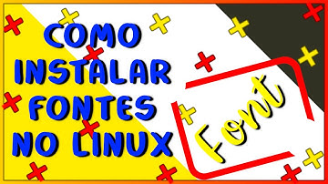 COMO INSTALAR FONTES NO LINUX - MINT UBUNTU POP-OS