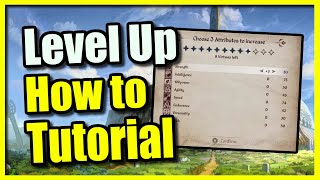 How level up your Character & Spend Attribute Points in Oblivion Remastered (Elder Scrolls IV)