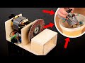 Making a Sanding Machine using a meat grinder motor
