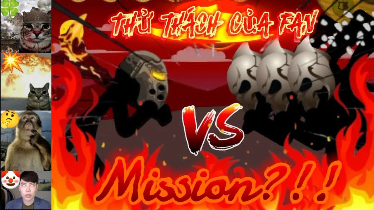 Thực hiện thử thách của fan siêu cấp bất ổn liệu có thành công?!!🔥👑(Phần 1)#stickwarlegacy #stickman