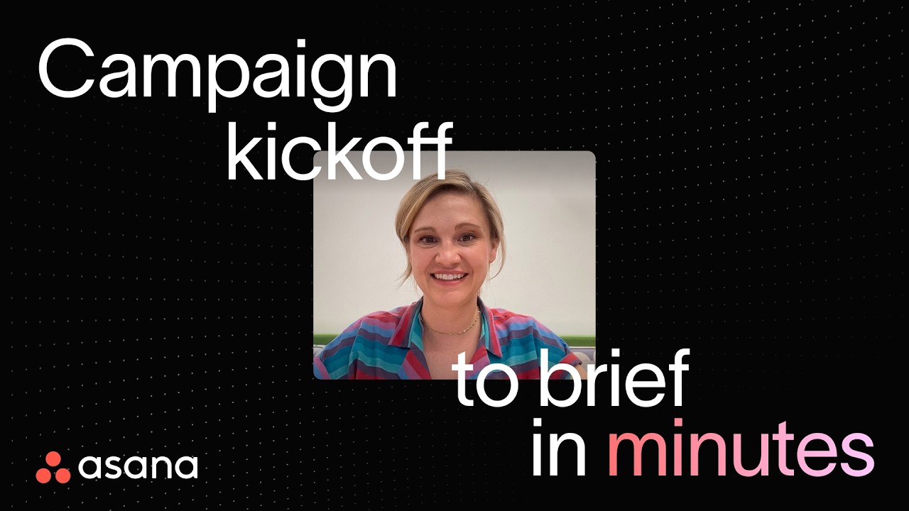 From campaign kick-off to campaign brief (almost) instantly