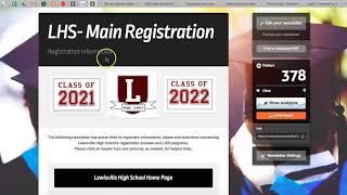 Celebrity Skyward Registration Profile