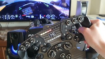Fanatec formula v2.5 gameplay on GT7 ps5