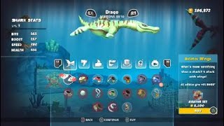 Hungry Shark World PS4 Pt32 Zombie Shark|40/40 Fossils For Drago, South China Sea screenshot 3