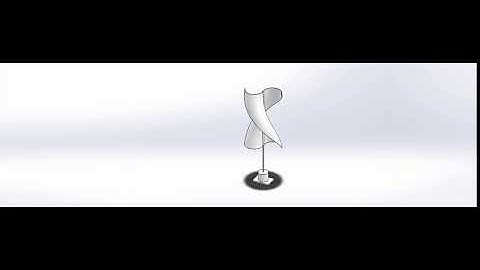 Wind turbine generator-Design in SolidWorks