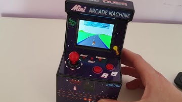 Mini retro arcade 🕹 with 240(!!) games .. quick review.