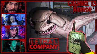 L E T H A L　C O M P A N Y　E 2　-　Twitch Streamers React To Horror Games