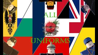 All uniforms in Entrenched