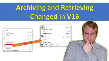 TIA Portal: Archive and Retrieve Projects (V16 vs V13/14/15)