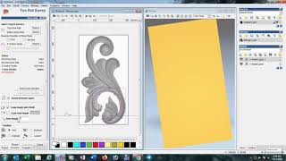 How to make 3D design in Artcam 2008 Part-1 (English Language)