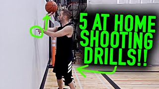 Top 5 BEST At Home Shooting Drills to See Instant Results | Basketball Shooting Tips