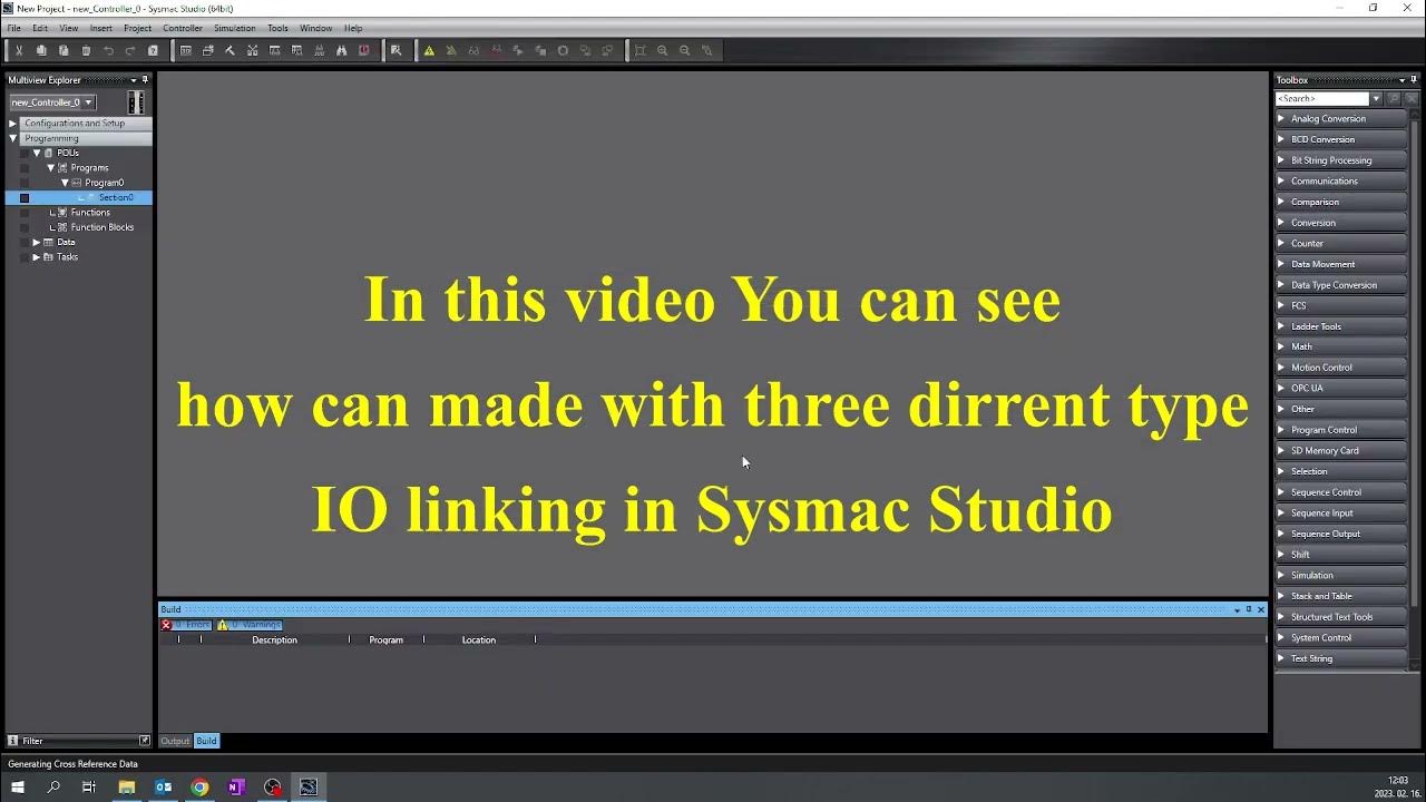 Omron Sysmac Studio 100