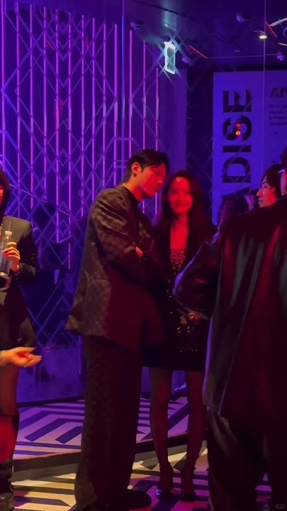Yoona and Lee Minho on the event Paradise Art Night Frieze Seoul 2024 #yoona #leeminho